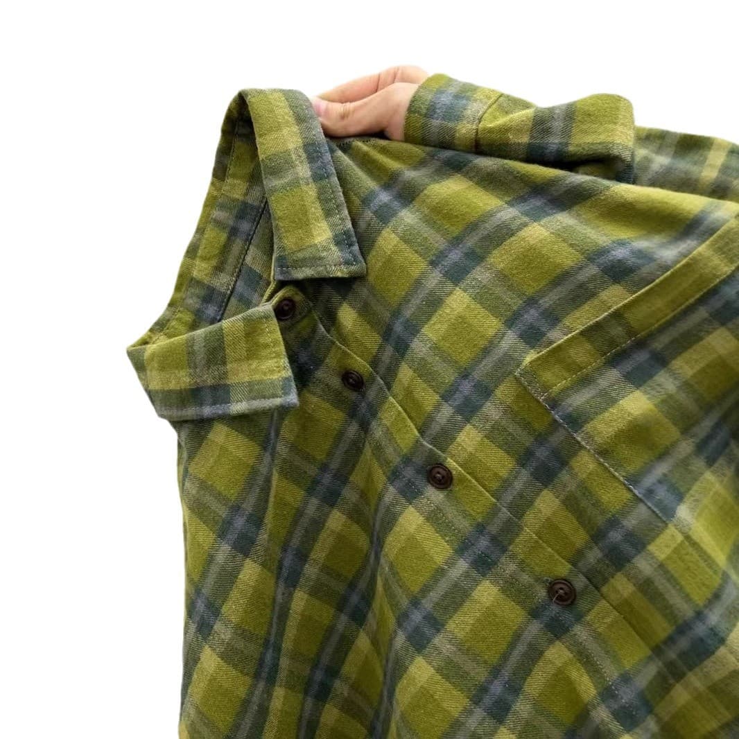 チェック 服 レディース長袖チェック柄シャツゆったりおしゃれトップス